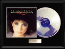 MIAMI SOUND MACHINE  GLORIA ESTEFAN WHITE GOLD SILVER PLATINUM TONED RECORD