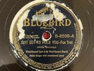 BLUEBIRD B-8599 Washboard Sam and his Washboard Band 78rpm Just Got to Hold You