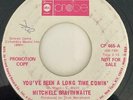 MITCHELL BRAITHWAITE YOU'VE BEEN A LONG TIME COMIN' VG++ 1969 PROMO 45 FUNK SOUL