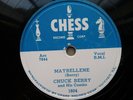 Chuck Berry 78rpm Single 10-inch Chess Records #1604 Maybellene