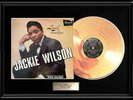 JACKIE WILSON LONELY TEARDROPS RARE GOLD METALIZED RECORD  LP ALBUM NON RIAA