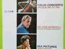 ELGAR CELLO CONCERTO/DU PRE/EMI STEREO 1ST PRESSING ASD-655