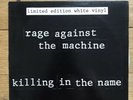 RAGE AGAINST THE MACHINE ‘Killing In The Name’ 1993 12” Single White Vinyl - B14
