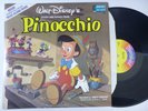 Disney Pinocchio Movie Story & Songs Jiminy Cricket Record Vinyl lp Album