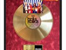 BÖHSE ONKELZ – HEILIGE LIEDER VINYL GOLD METALLIZED RECORD IN FRAME