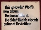 HOWLIN' WOLF LP THE HOWLIN' WOLF ALBUM 1969 US CADET CHESS PRESS LPS-319 RARE