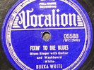 Bukka White - Fixin' To Die Blues / Black Train Blues (Shellac, 10
