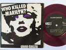 ORIGINAL Glenn Danzig WHO KILLED MARILYN? purple vinyl Plan 9 MISFITS