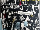 UK Subs Raw Material LP  Punk Skinhead Oi  U.K. Exploited Demonstration Tapes