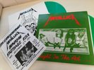 METALLICA 2x GREEN VINYLS 1980s  O/S & C.I.T.A. NM /EX