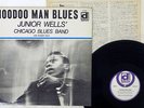 JUNIOR WELLS' CHICAGO BLUES BAND HOODOO MAN BLUES DELMARK PA-3014 Japan VINYL LP