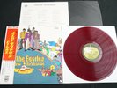 RED WAX - THE BEATLES - YELLOW SUBMARINE - JAPAN VINYL LP OBI AP-8610