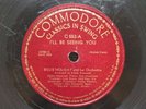 78 RPM I'll Be Seeing You I'll Get By Billie Holiday Commodore 553 A5