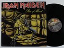 IRON MAIDEN Piece Of Mind CAPITOL LP NM promo w/ merch insert  