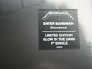 Metallica Enter Sandman Glow In The Dark 7“ Edition Vinyl German Exclusive LP