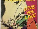 CHARLIE WATTS HAND SIGNED LOVE YOU LIVE VINYL THE ROLLING STONES MUSIC AUTOGRAPH