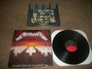 METALLICA  Masters Of Puppets LP Orig. 1986 ELEKTRA 60439-1 STERLING VG VINYL