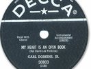 Rare 1959 CARL DOBKINS Jr. 78 RPM Record. My Heart is an Open Book
