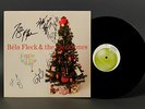 Bela Fleck and Flecktones Jingle All The Way NM SIGNED Vinyl