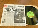 Jethro Tull 1972 LP Thick As A Brick 1ST CHR1003 A-3U B-2U & WHITE ISLAND TEXT