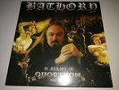 BATHORY RARO LP PROMO anno 2012 Memory of Quorthon 1996 - 2004 BLACK DEATH METAL