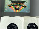 THE BEATLES MAGICAL MYSTERY TOUR EP MONO 1ST PRESSING BOOKLET BLUE LYRIC INNER