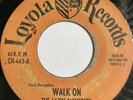 rare THE LATIN MONSTERS Panama Funk WALK ON 45 Time Is On My Side CRACKED