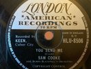 78Rpm Soul, Sam Cooke 'You Send Me / Summertime' London