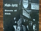 MENTAL ABUSE Vinyl LP Record STREETS OF FILTH Rare NJ Hardcore Punk 1985 OG