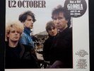 U2 October '81 Aussie Press Hype Sticker Festival Records L 37670 NM/NM LP