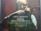 Mozart: Violin Concertos 1 - 5 etc. / David Oistrakh / EMI 4 LP box set SLS 828