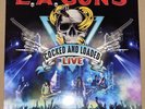 LA GUNS  COCKED AND LOADED  RED COLORED VINYL DBL LP  LTD EDITION  SEALED  MINT