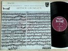 ARTHUR GRUMIAUX Sonata & Partita BACH 1stPress 1963 PHILIPS HI-FI STEREO MINT