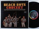 BEACH BOYS Concert CAPITOL LP VG+ gatefold ^^