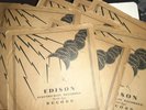 EDISON NEEDLE TYPE RECORD SLEEVE 6 IN VARYING CONDITION