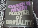 CHURCH OF MISERY master of brutality color var Vinyl 2LP black death doom metal
