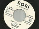 SURF GARAGE INSTROS -FABULOUS CONTINENTALS - BREAKIN' UP - HEAR -1962 PROMO RORI