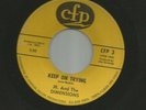 GARAGE NORTHERN SOUL - JR. & the DIMENSIONS - KEEP ON TRYING - HEAR - 1966 CFP