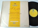 Johanna Martzy-Friscay-Dvorak Violin Concerto-DGG LPM 18152 ex+