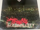 Lion Trouble In Angel City Vinyl LP 1989 Slam 5 Hair Glam Metal VG