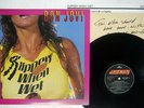 BON JOVI SLIPPERY WHEN WET MERCURY 28PP-1025 Japan VINYL LP