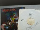 MARILLION **SIGNED AUTOGRAPHED INNER** Script For A Jester's Tear  LP Vinyl FISH