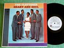 THE CLEFTONES / HEART AND SOUL / ORIG 1961 GEE PROMO LP / RARE DOOWOP / VG+/VG+