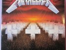 METALLICA ?– MASTER OF PUPPETS - POSTER INSIDE VINYL - UK 1987 EX/EX