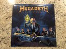 MEGADETH Rust In Peace Vinyl BLUE TRANSLUCENT SEALED RECORD  Free shipping