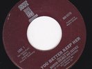 Northern Soul Marvin Holmes You Better Keep Her Brown Door Original