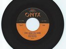 DOO WOP 45 THE VELOURS CAN I WALK YOU HOME ON ONYX  VG+ ORIGINAL