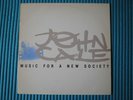 Music for a New Society - John Cale (1982 Ze Records UK LP) Vinyl Ex / Sleeve VG