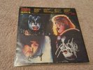 Kiss Alive II LP Record Signed Gene Simmons Paul Stanley Ace Frehley Peter Criss