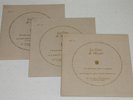 3LP Lili Kraus Mozart Les Trios de Mozart Les Discophiles Francais DF 81-83 NM